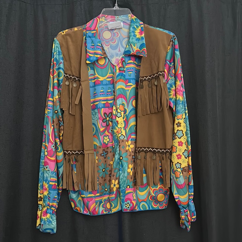 Adult Hippie Costume | L
